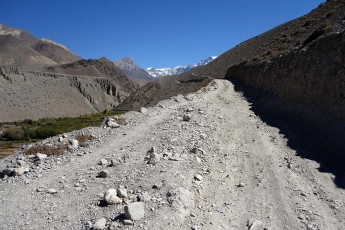 The way from Jomsom to Muktinath