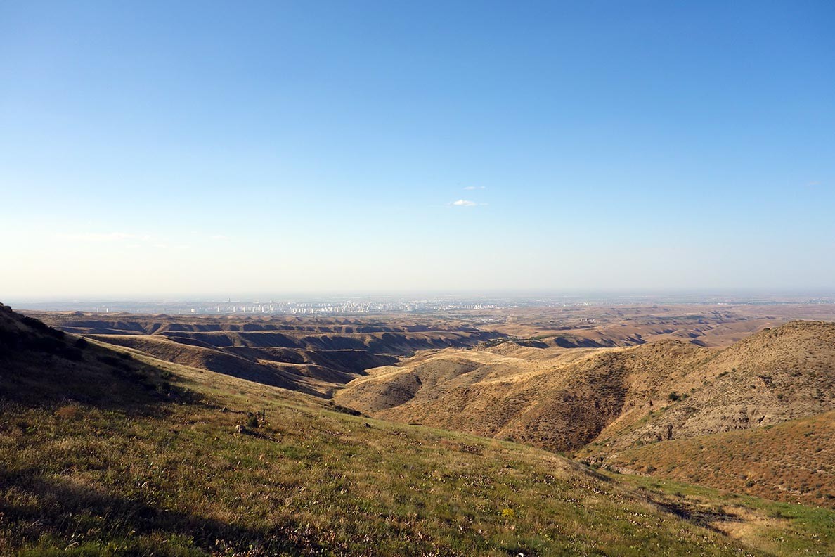 Ashgabat from a Distance