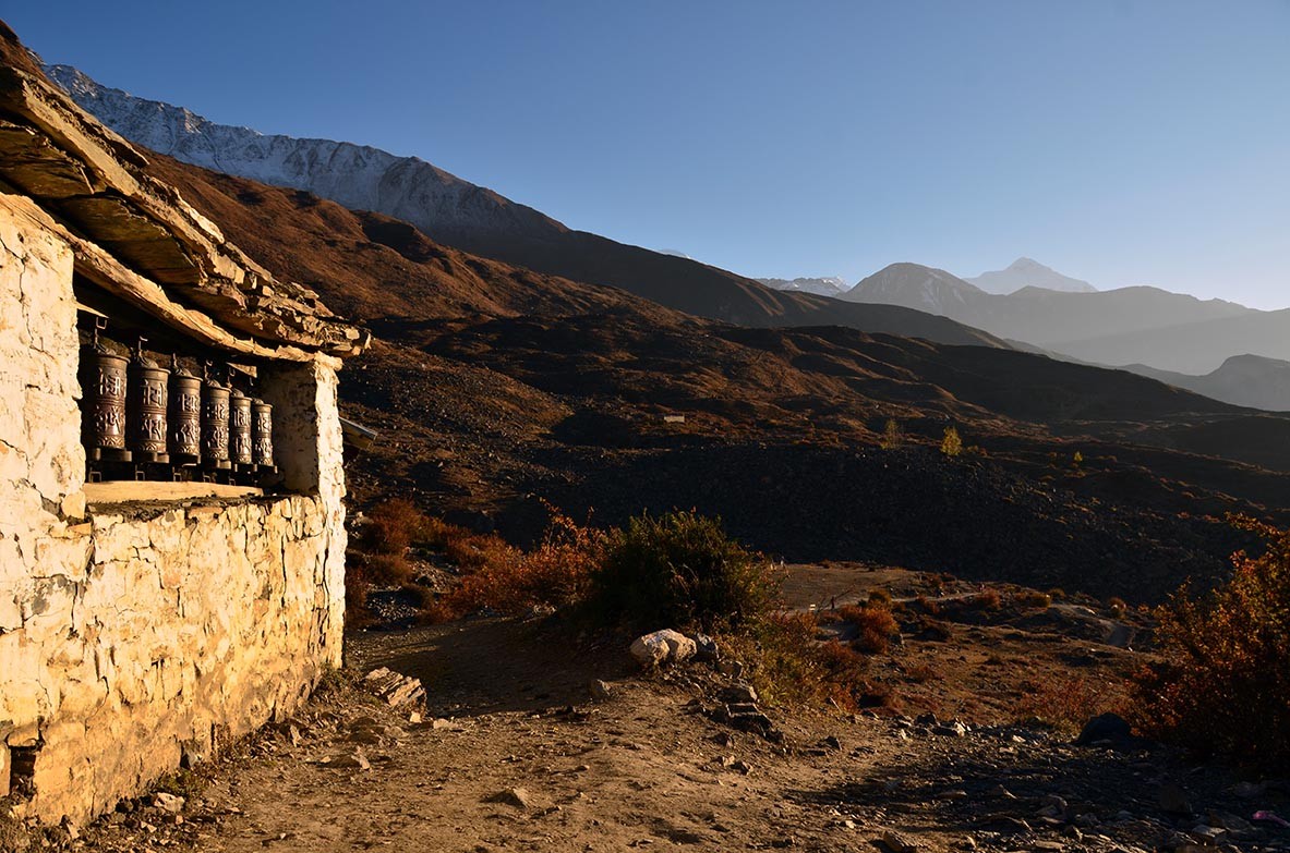 Temple area, Muktinath