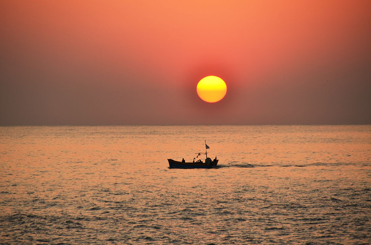 Sunset in Diu