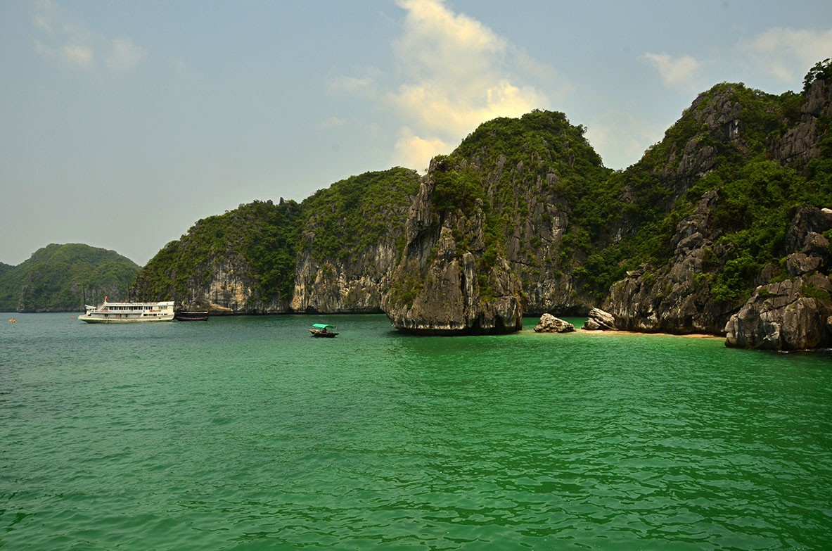The beauty of Halong Bay