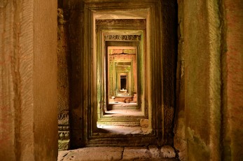 Inside Bayon, Angkor Thom