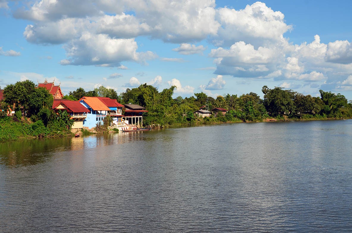 Colorful Houses on the riverside