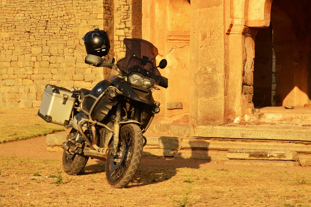 Exploring Hampi with the 1200 GS