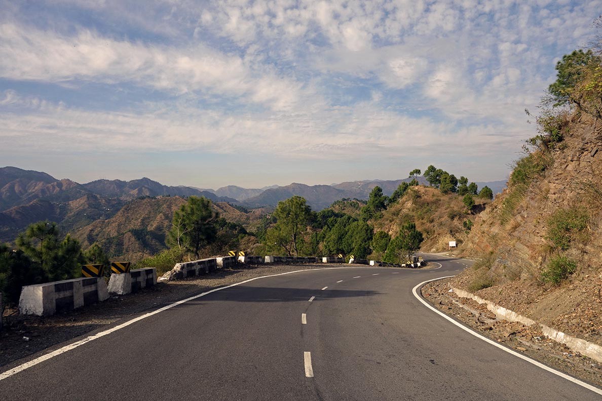 On the way to Shimla