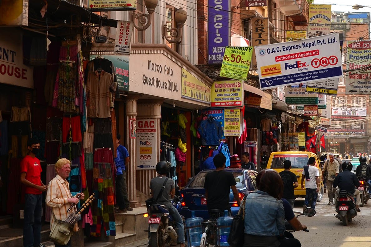 Streets of Thamel