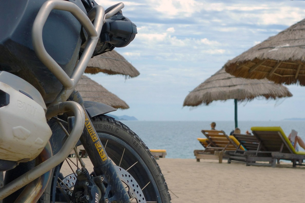 The beach of Nah Trang