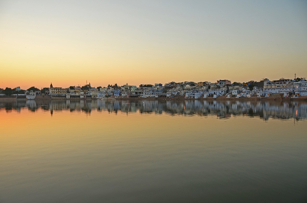 Dusk in Pushkar