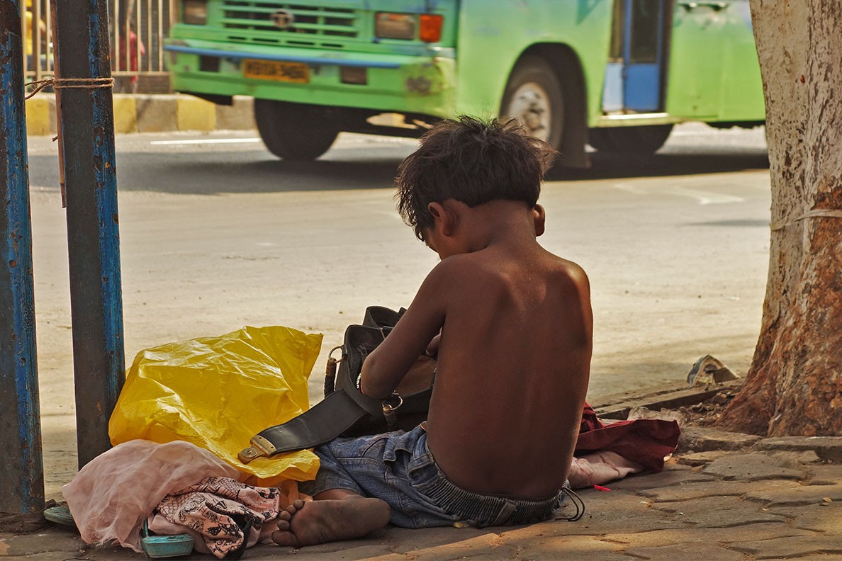 On the streets of Kolkata
