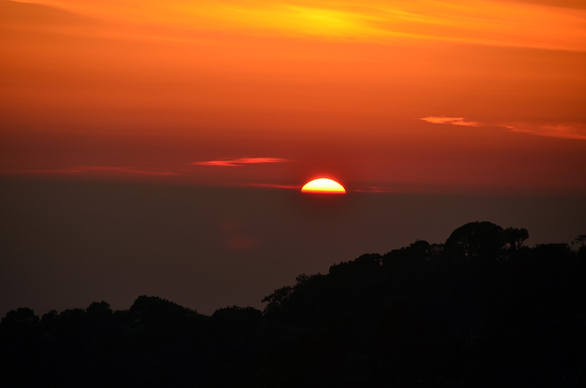 Sunset in Mcleod Ganj
