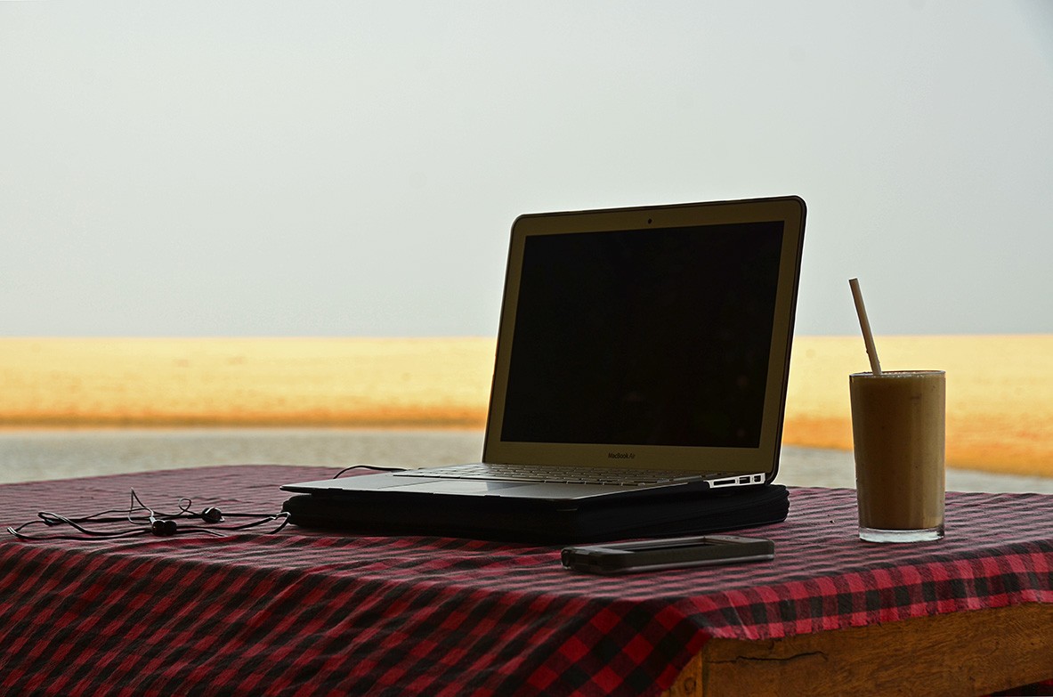 The best office-view I ever had ...